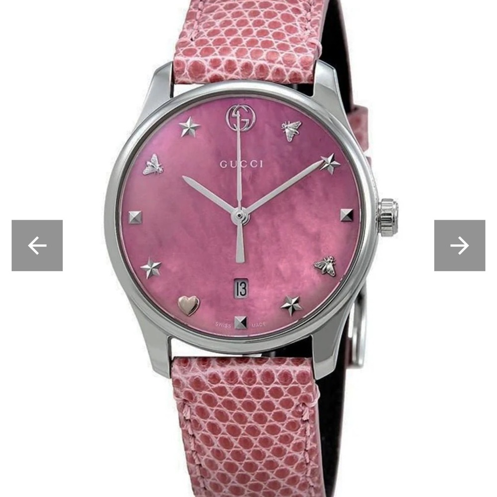 Gucci Pink Women's Watch